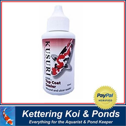 Kusuri Top Coat Sealer 50ml Ulcer & Wound Koi Fish Pond Treatment eBay