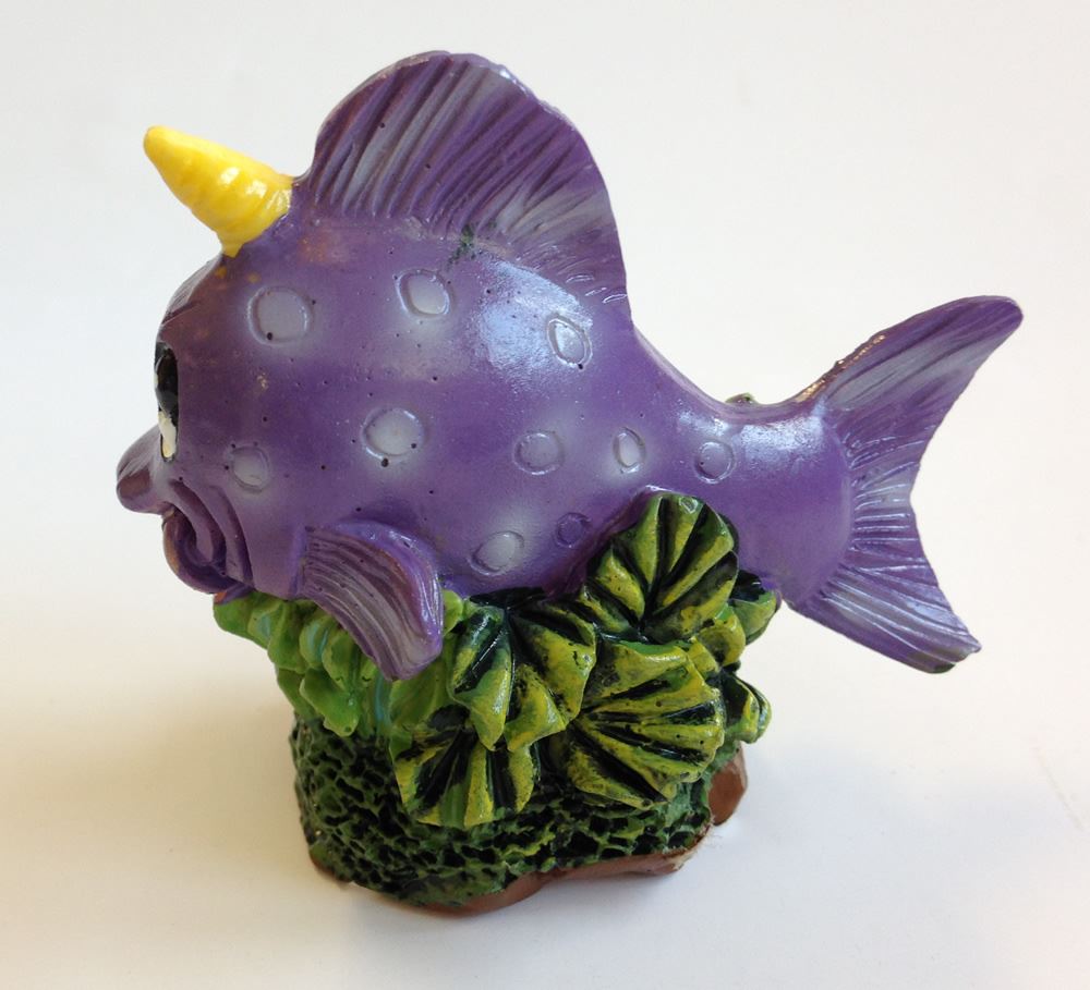 Aquarium Ornament Fish Tank Decoration Nemo Angelfish Shark Bright