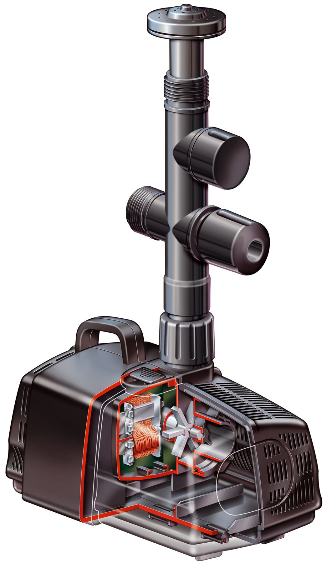 Hozelock Cascade Pond Pump 1500 Or 4000 Filter Fountain Waterfall Fish