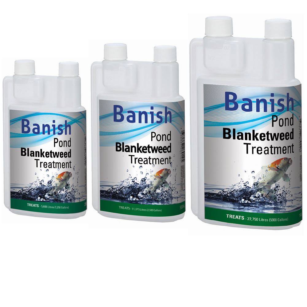 Banish Pond Blanketweed, Green Thread String Weed Algae Koi Fish Ponds