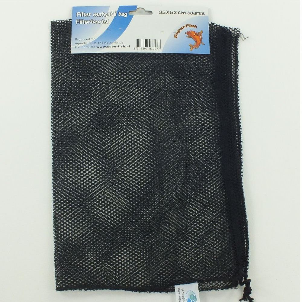 Pond Filter Media Bag Mesh 35 x 52 cm Koi Filtration Holds Ceramic