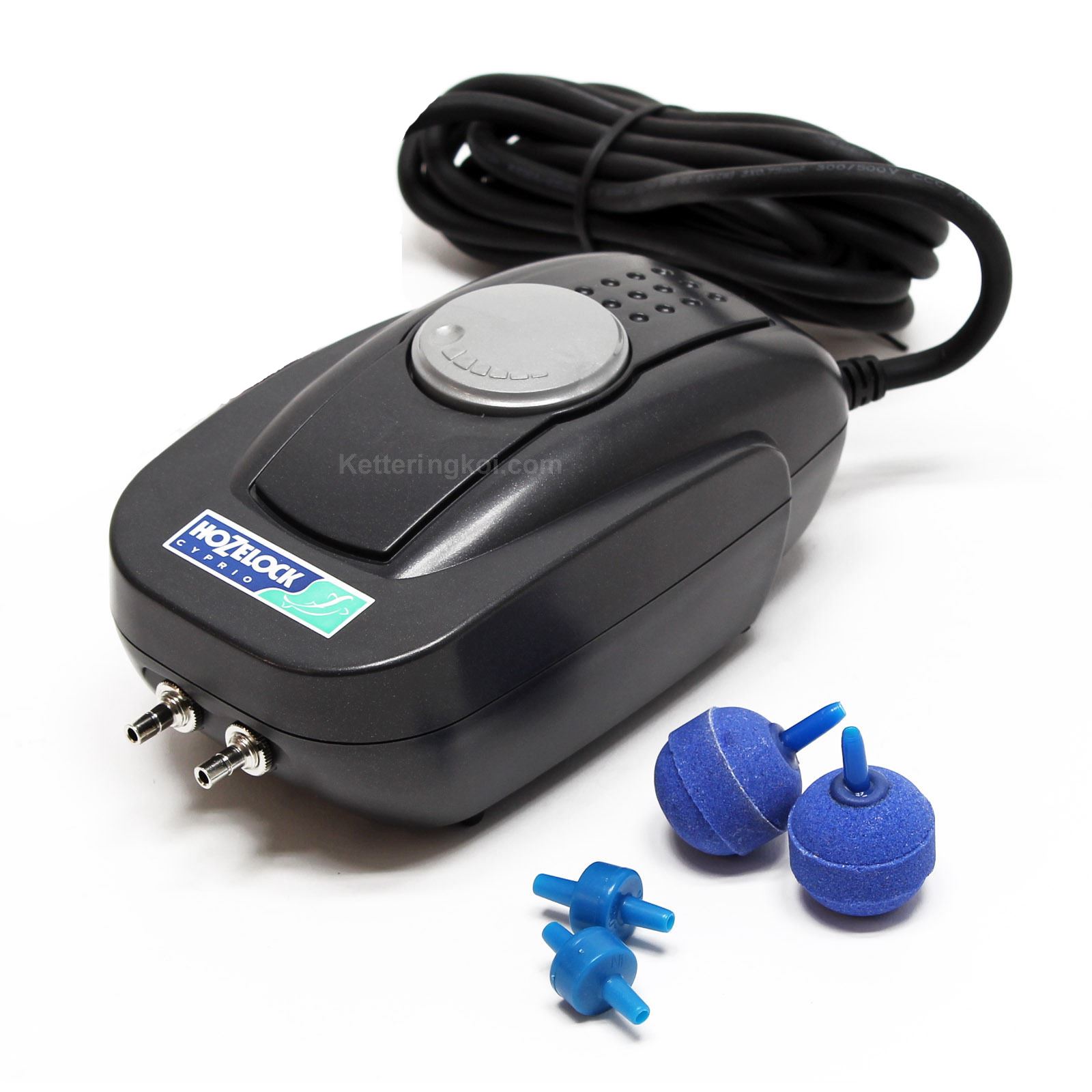 Hozelock 320 Air Pump Outdoor Pond Aeration Pumps Oxygen + Airline Airstones eBay