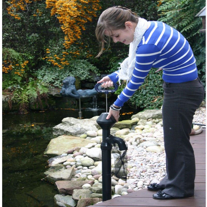 Bermuda Silt Vac Pond Vacuum Cleaner Clean Removes Dirt Sludge Hand