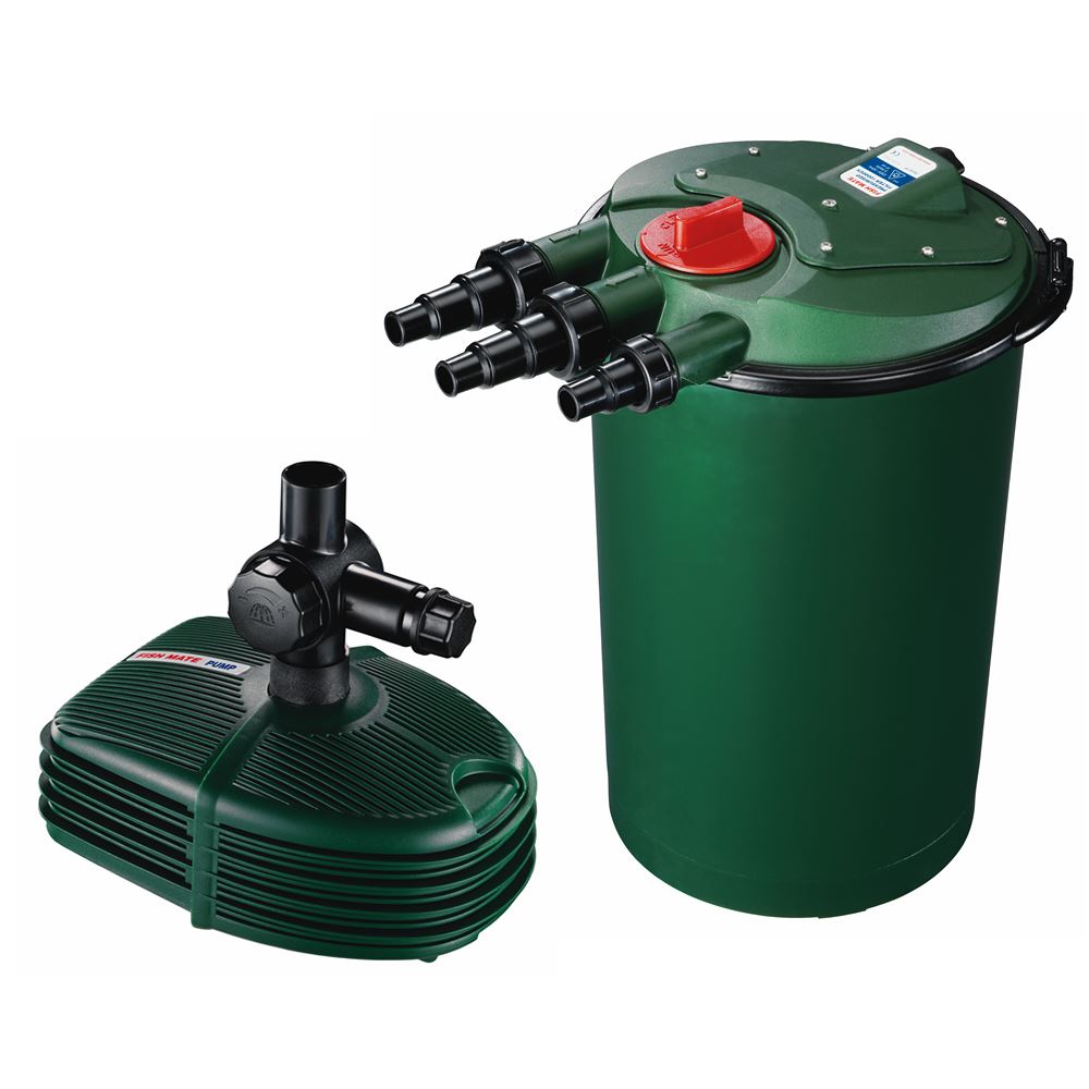 Fish Mate 15000PS Powerclenz 15000 Filter & 9000 Pond Pump eBay