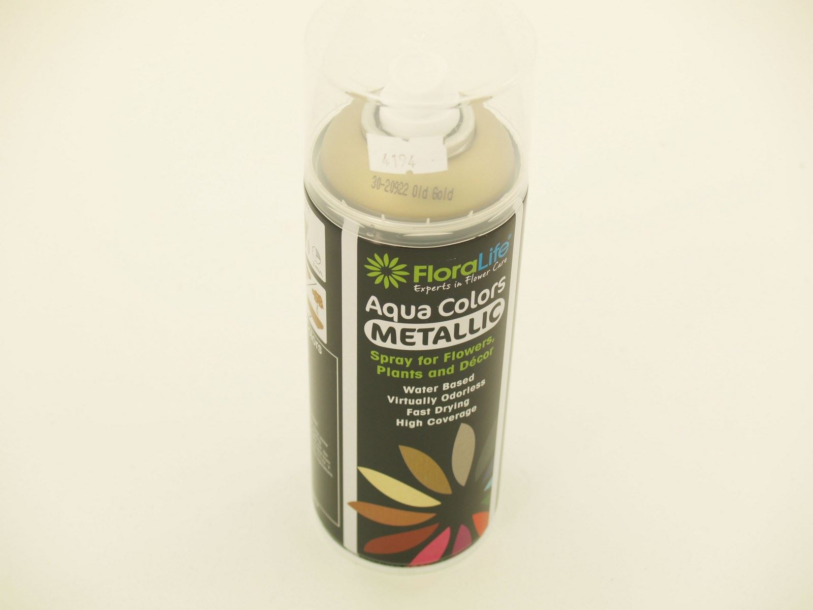 400ml Oasis Water Based Floralife® Aqua Metallic Color Spray Paint eBay
