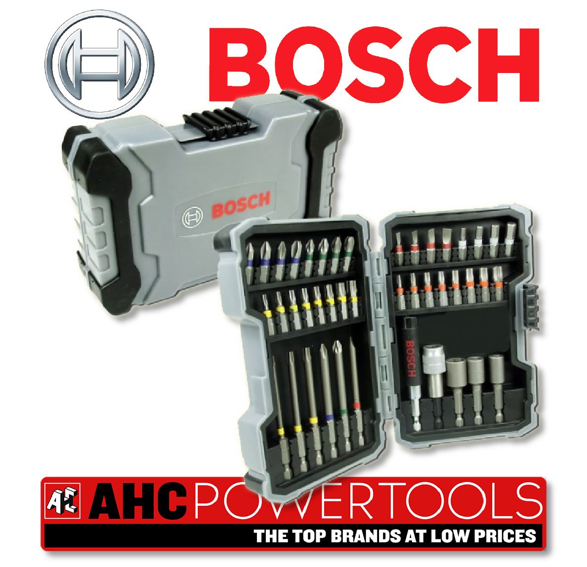 Bosch 43 Pc Screwdriver and Bit Set 2607017164 eBay
