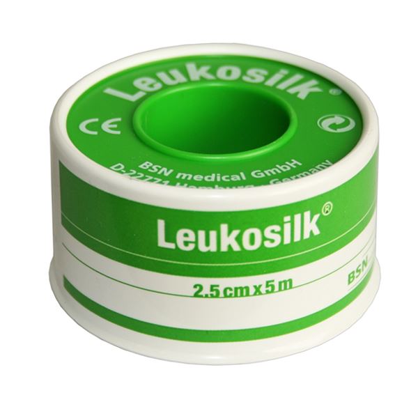 Leukosilk Sensitive Skin Dressing Tape Gentle on Skin Conforms Well