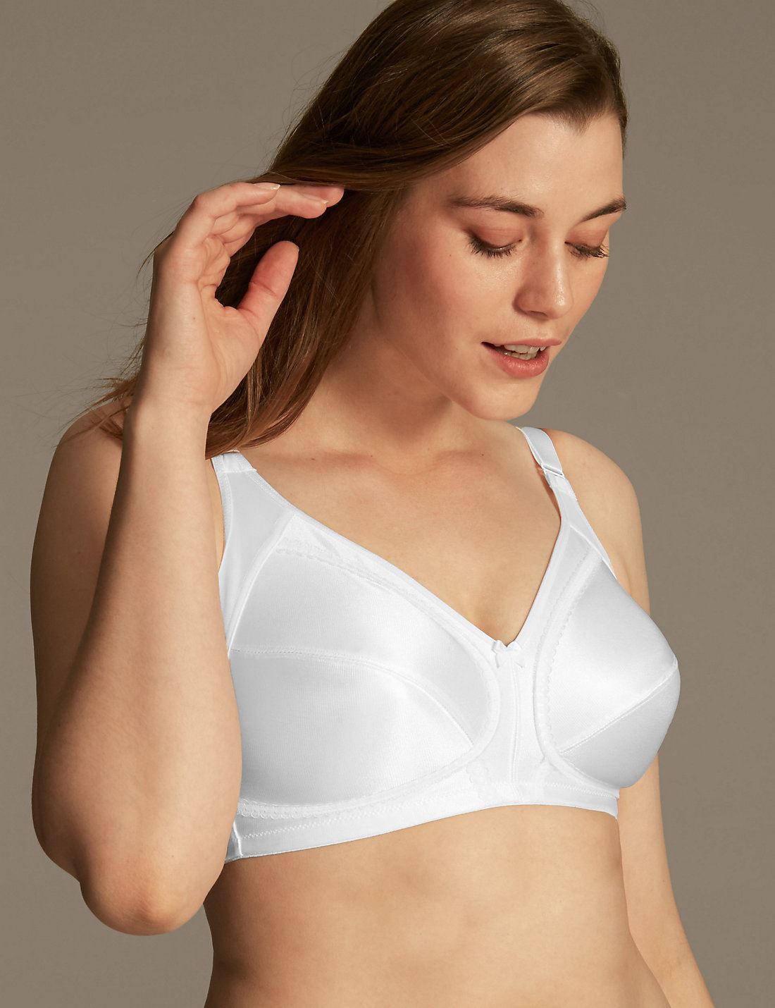 Womens Bra Total Support NonWired NonPadded eBay