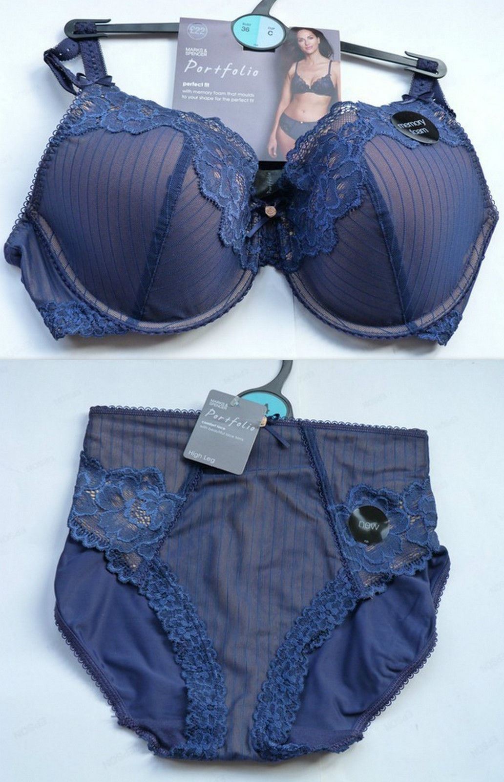 Womens Luxury Underwired Bra and Knickers Set eBay