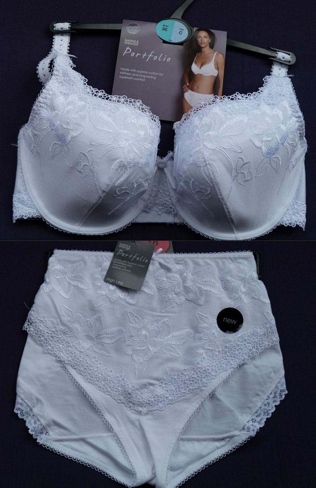 Womens Luxury Underwired Bra and Knickers Set eBay