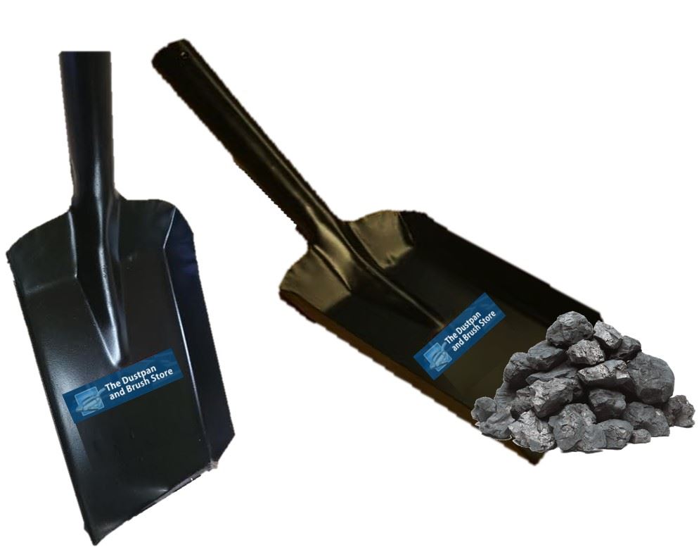 Small Hand Shovel Black Metal 4" Coal Shovel Fire Accessories Ash Dust