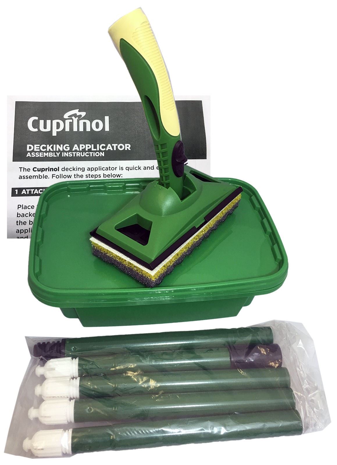 Cuprinol Decking Shed & Fence Paint Pad Applicator Treatment Timber