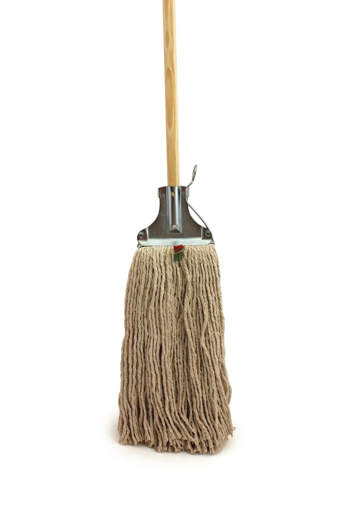Professional Kentucky Mop Head and Wood Handle Traditional Cotton Wet