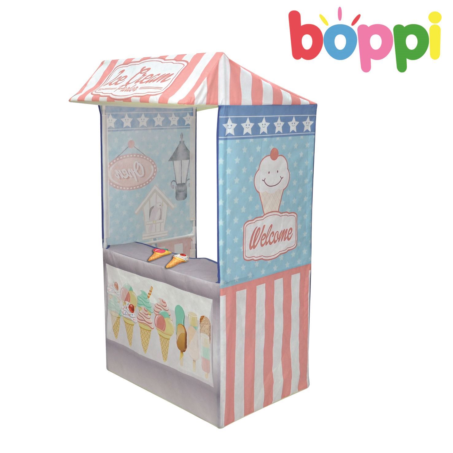 Boppi childrens kids playtent Ice Cream Shop Tent garden indoor outdoor