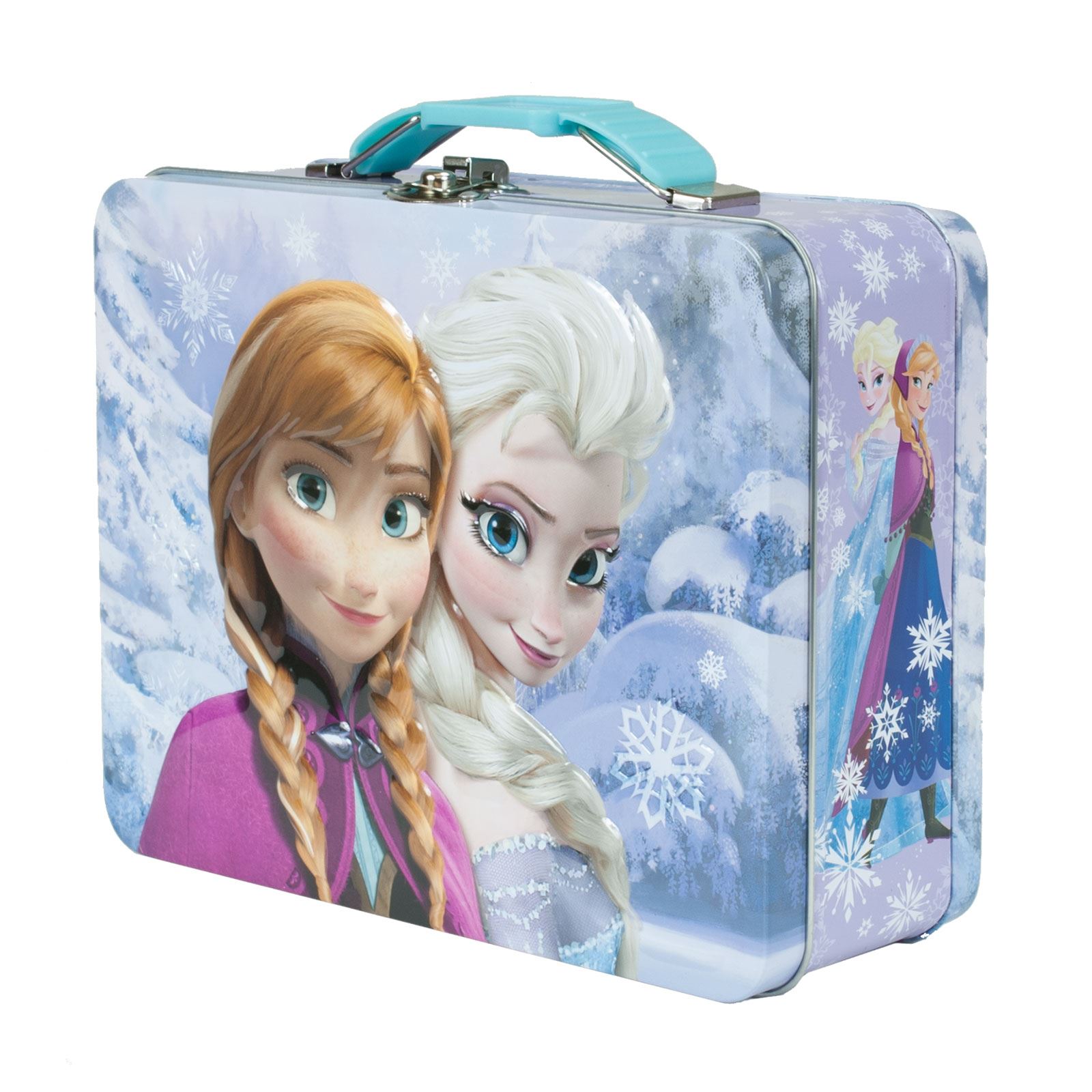 Frozen lunch box Pack your lunch with plenty of snacks into a Disney Frozen lunch box from Zazzle. Choose from plastic or metal lunch boxes to keep your food fresh and safe!