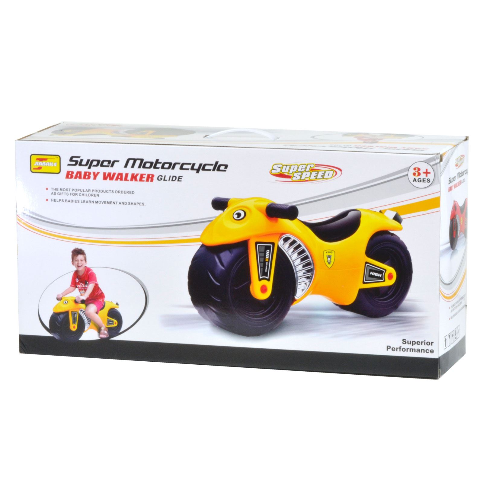 Balance Bike Kids Toddler Ride On Push Along Motorbike Motorcycle Car Walker
