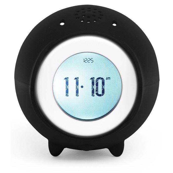Tocky Touch Roll Away Alarm Clock Recorder Plays MP3 5 Colors To Choose