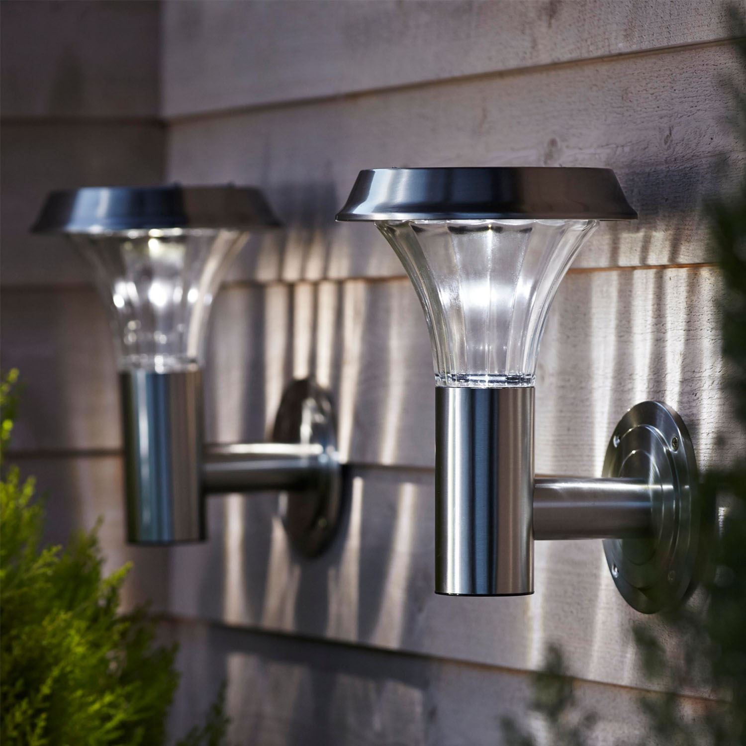 solar panel door light