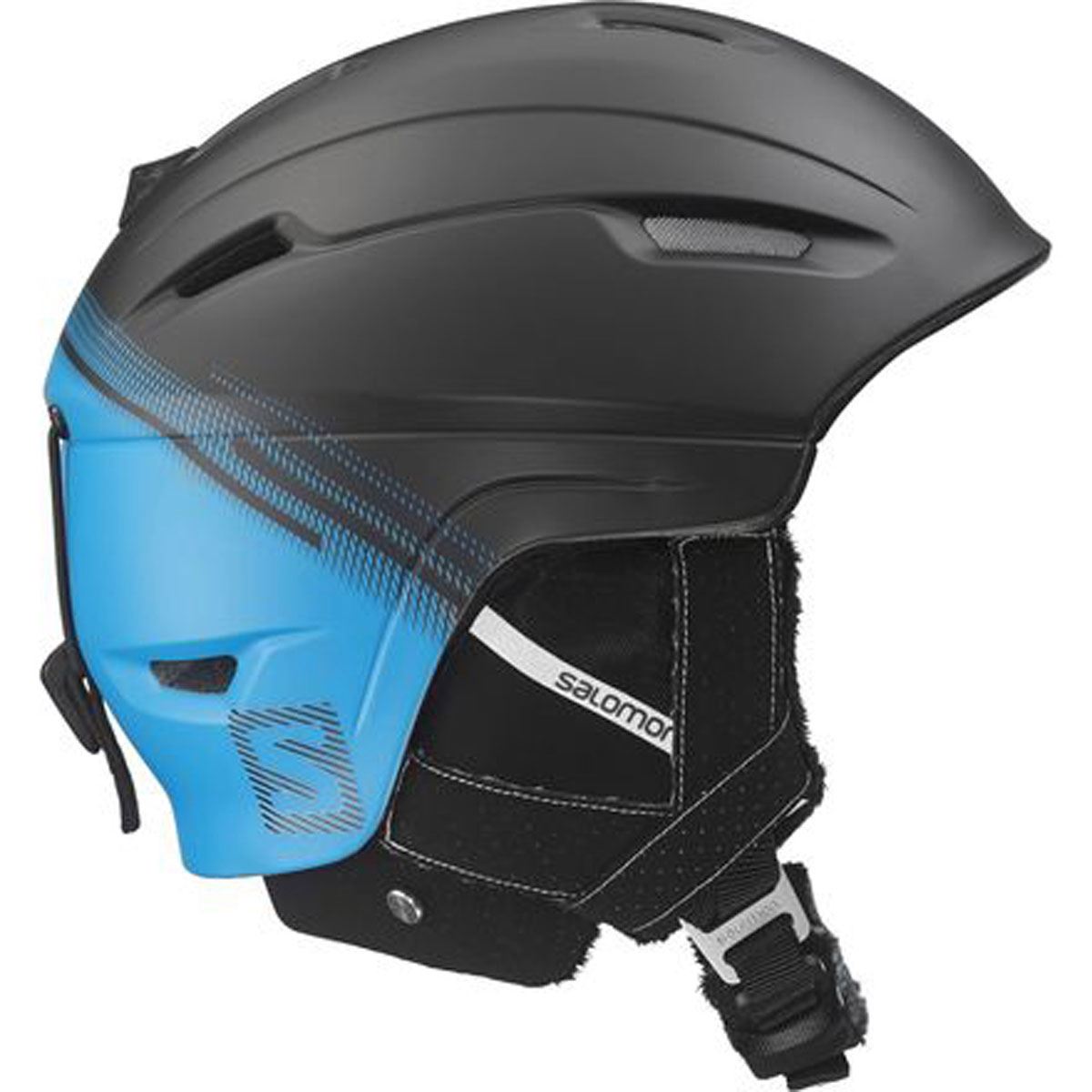 Salomon Ranger 4D Custom Air Snow Ski Snowboard Helmet C. Black Mat