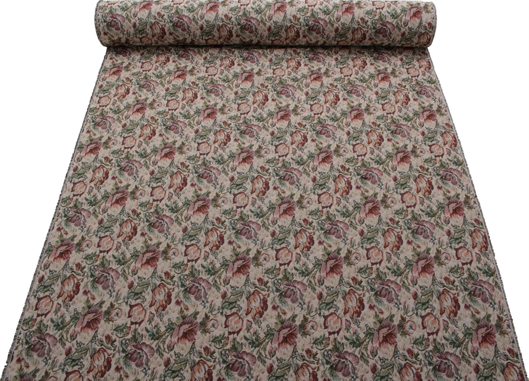 English Traditional Vintage Floral Garden Tapestry Furnishing