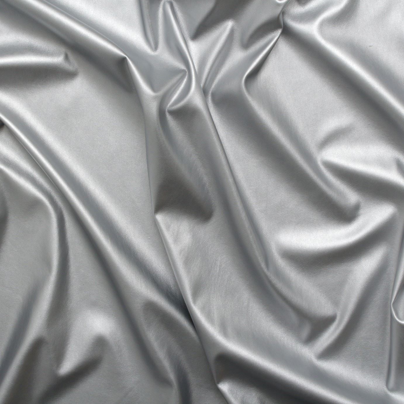 Faux Leather Dress Making Clothing Leatherette Lycra Stretch Fabric PVC Material - Picture 31 of 34