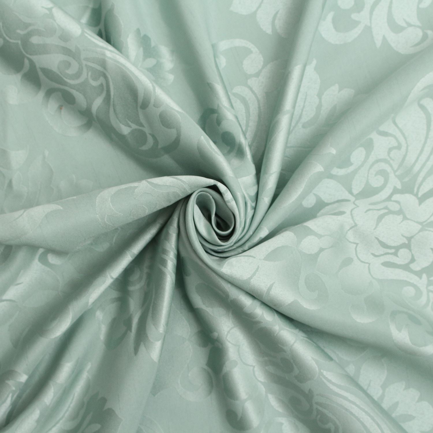 CLASSIC FLORAL FAUX SILK JACQUARD CURTAIN UPHOLSTERY FABRIC - 12 COLOURS - Picture 43 of 56
