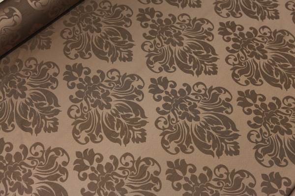 CLASSIC FLORAL FAUX SILK JACQUARD CURTAIN UPHOLSTERY FABRIC - 12 COLOURS - Picture 7 of 56