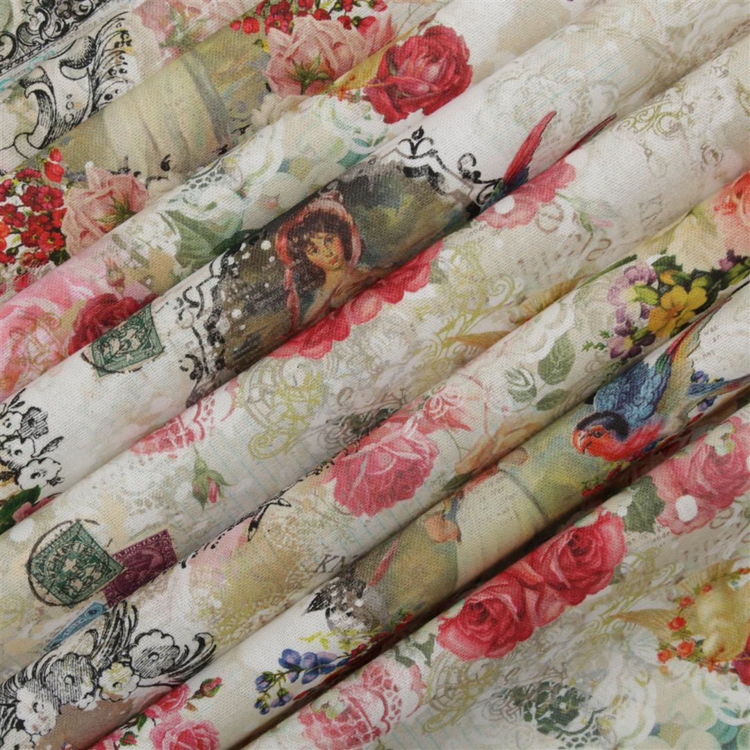 vintage shabby script full colour digital print 100 cotton upholstery fabric ebay vintage shabby script full colour digital print 100 cotton upholstery fabric ebay