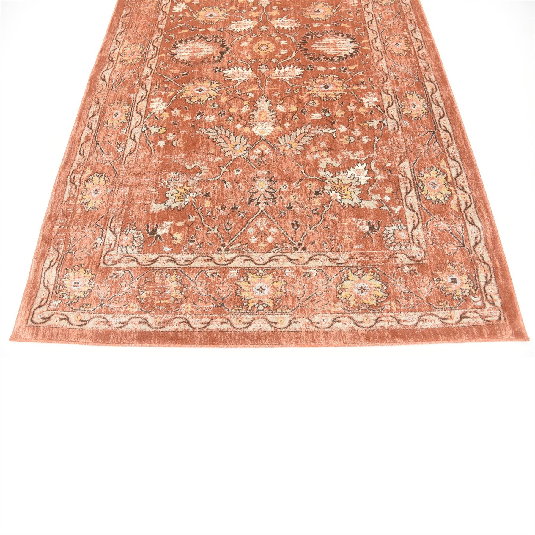 Brick Red 4' 11 x 8' Stockholm Oriental Floor Carpets Area Carpet Rug