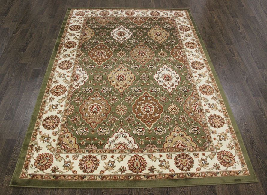TRADITIONAL PERSIAN EMERALD RUG 9.8X6.6FT GREEN ORIENTAL RUGS CARPET