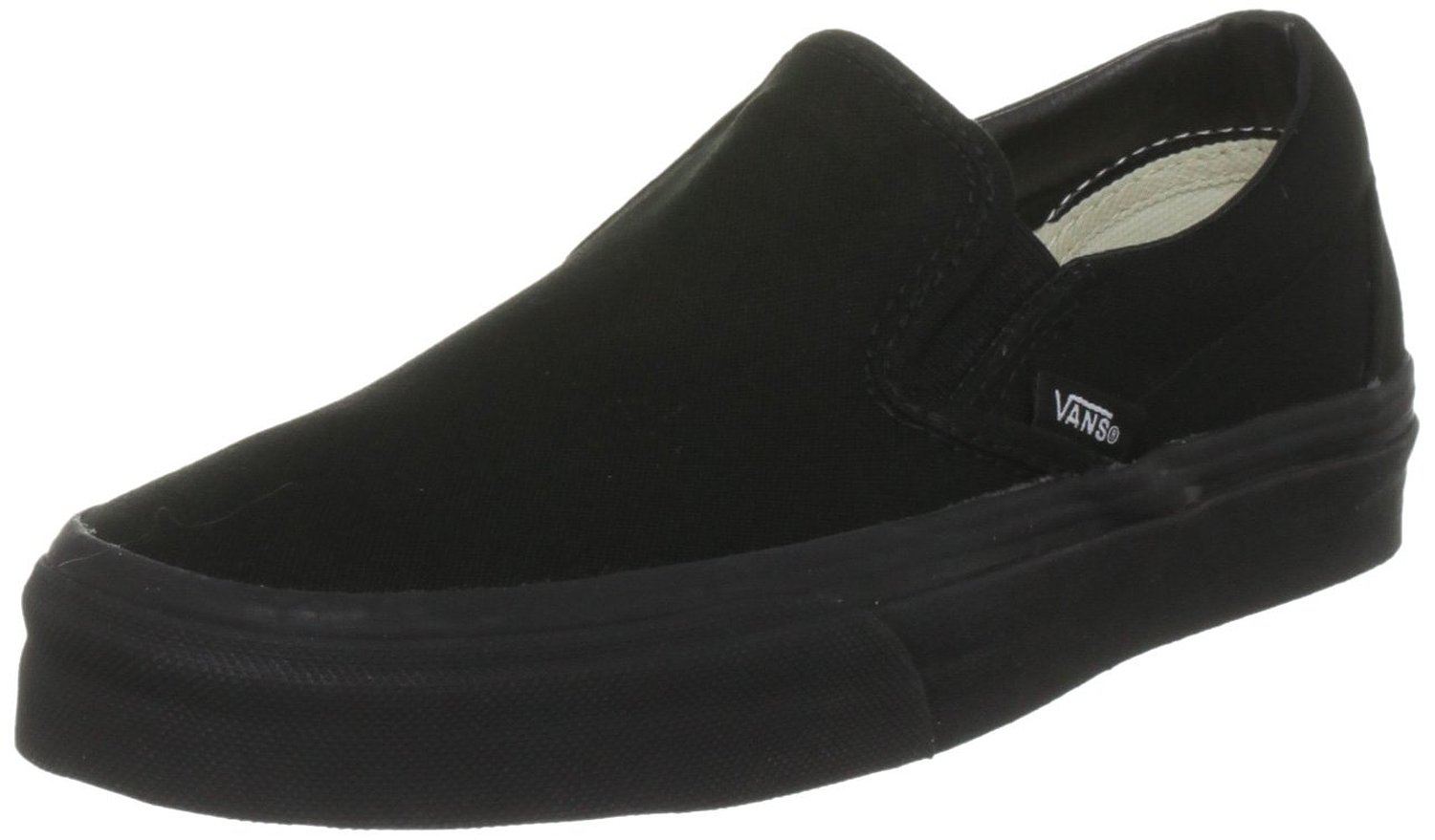 Vans Classic Black Canvas Unisex Slip-on Trainers shoes Vans Classic Black Canvas Unisex Slip-on Trainers shoes