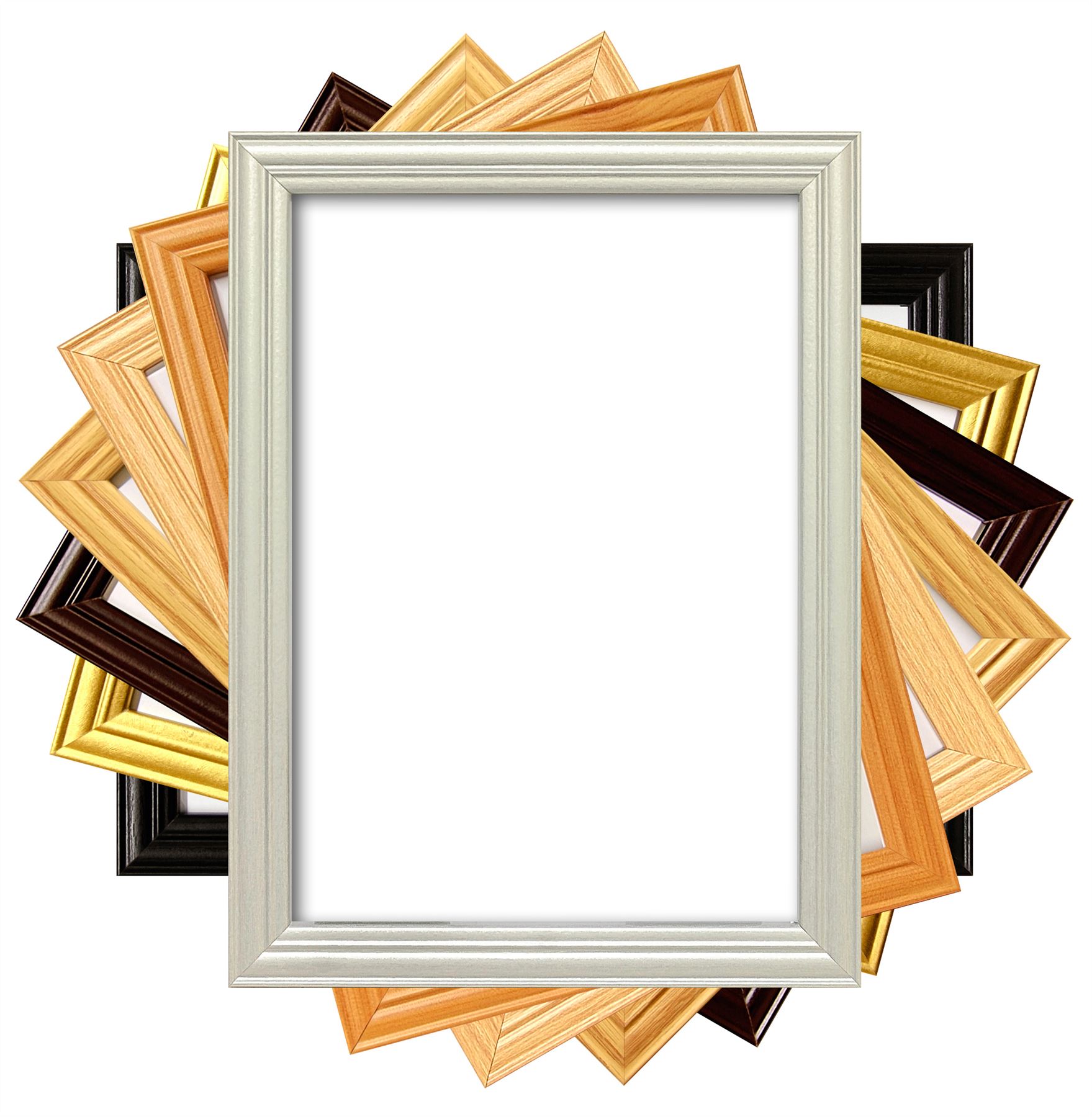 TRADITIONAL WOOD STYLE PICTURE PHOTO POSTER FRAMES LARGE SQUARE ALL