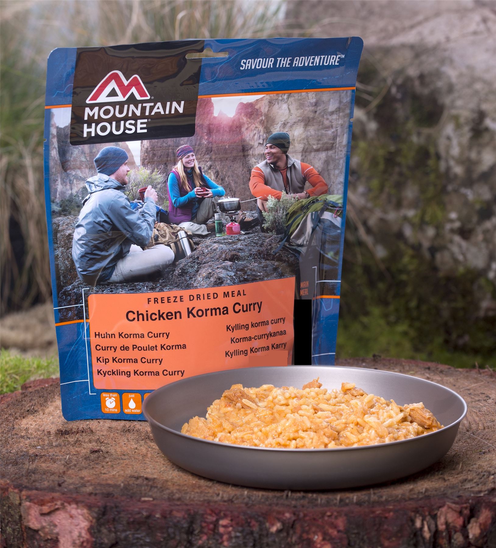 Mountain House Dry Food Ration Packs Lightweight Meals Hiking Freeze