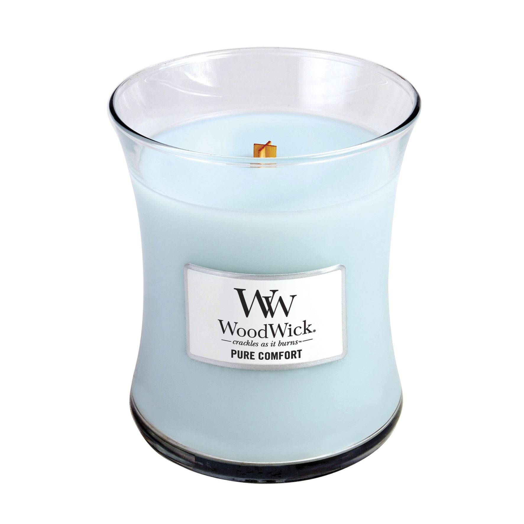 Woodwick Medium Jar Candles Various Fragrances Crackle Wick upto 100hrs