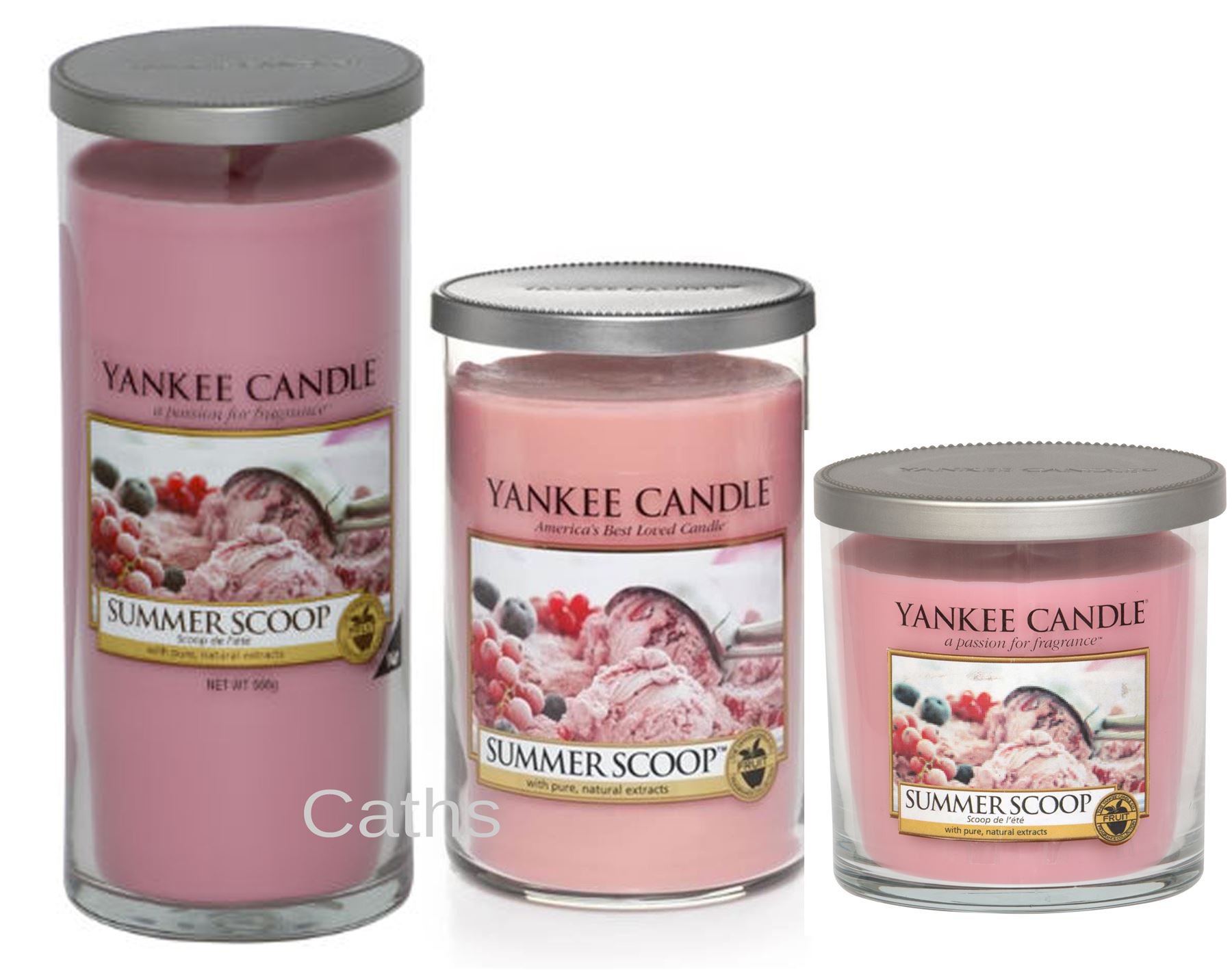 Yankee Candle Decor Pillar Fragranced Candles Choose Your Size and