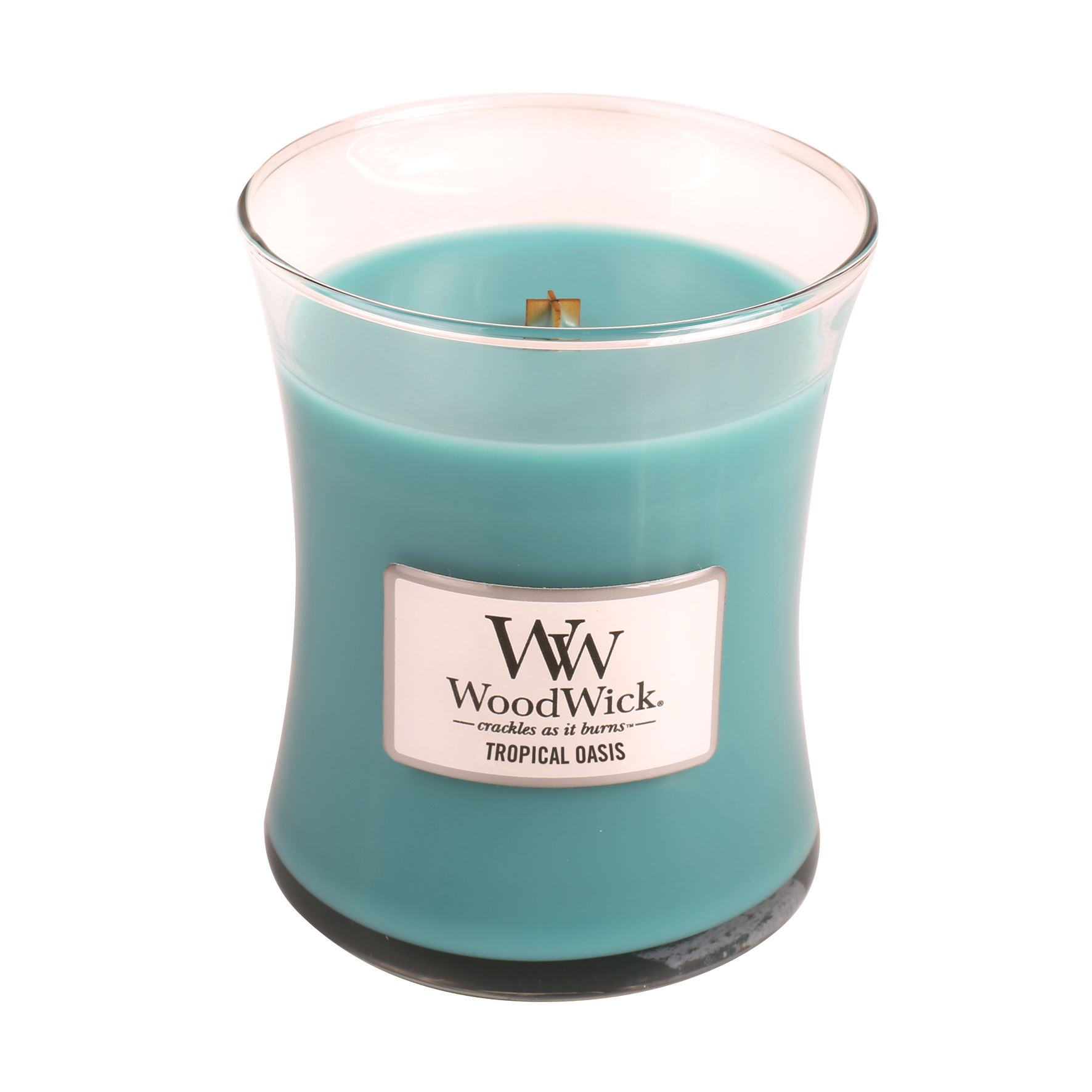Woodwick Medium Jar Candles Various Fragrances Crackle Wick upto 100hrs