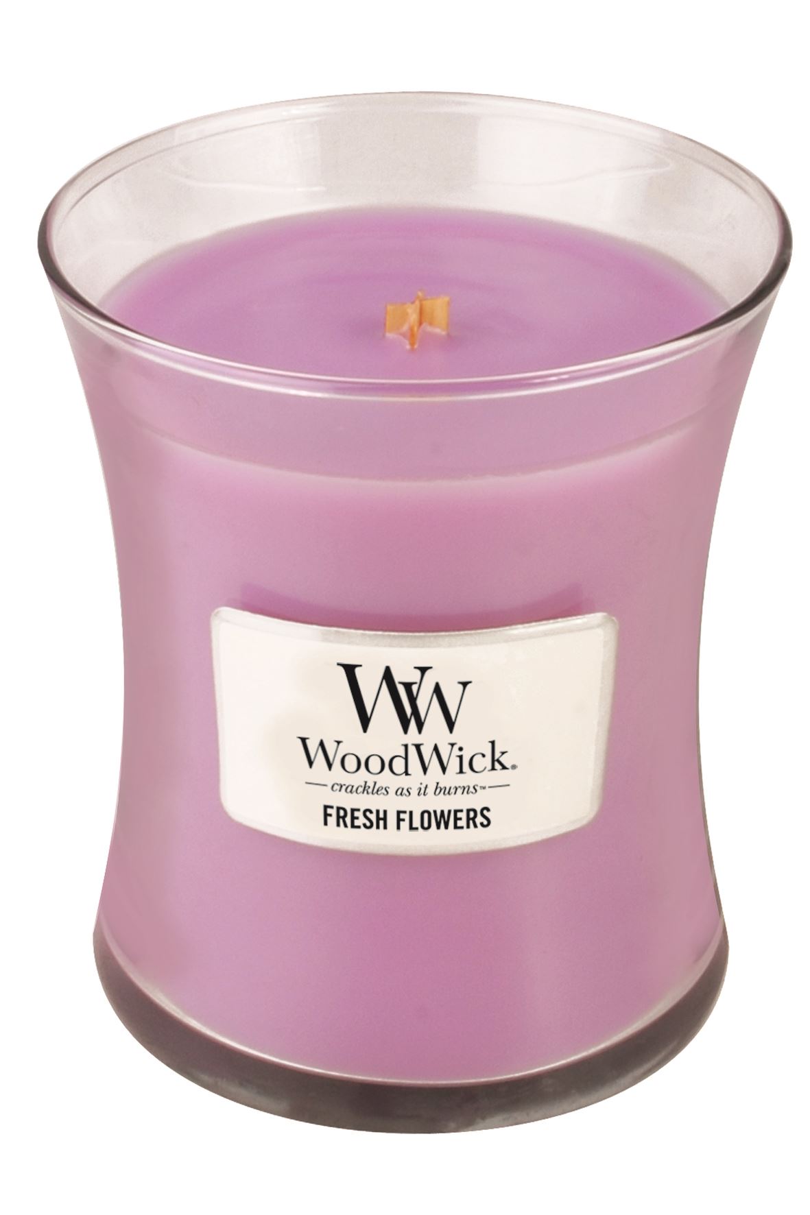 Woodwick Medium Jar Candles Various Fragrances Crackle Wick upto 100hrs