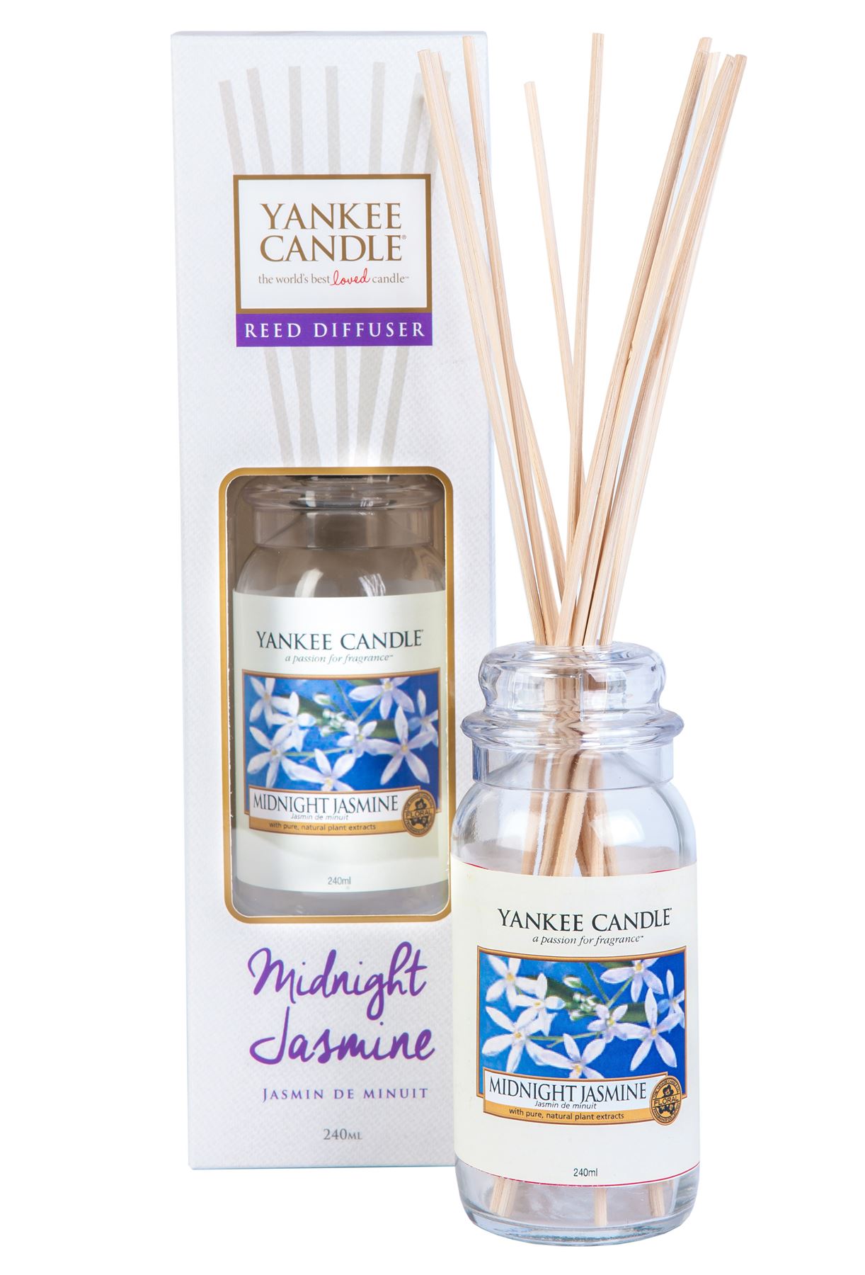 Yankee Candle Classic Jar Reed Diffuser 240ml Choice Fragrances eBay