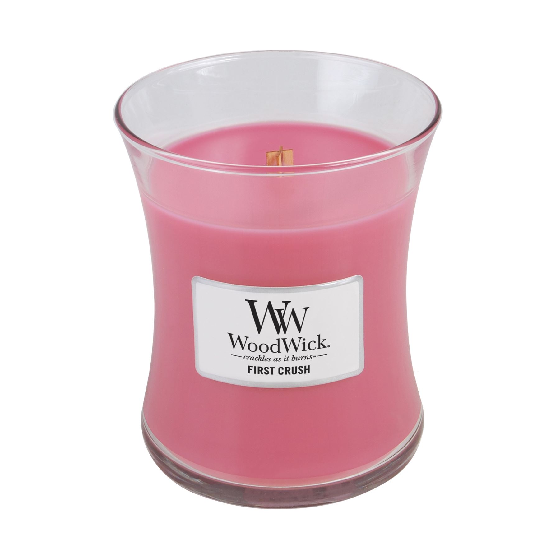 Woodwick Medium Jar Candles Various Fragrances Crackle Wick upto 100hrs