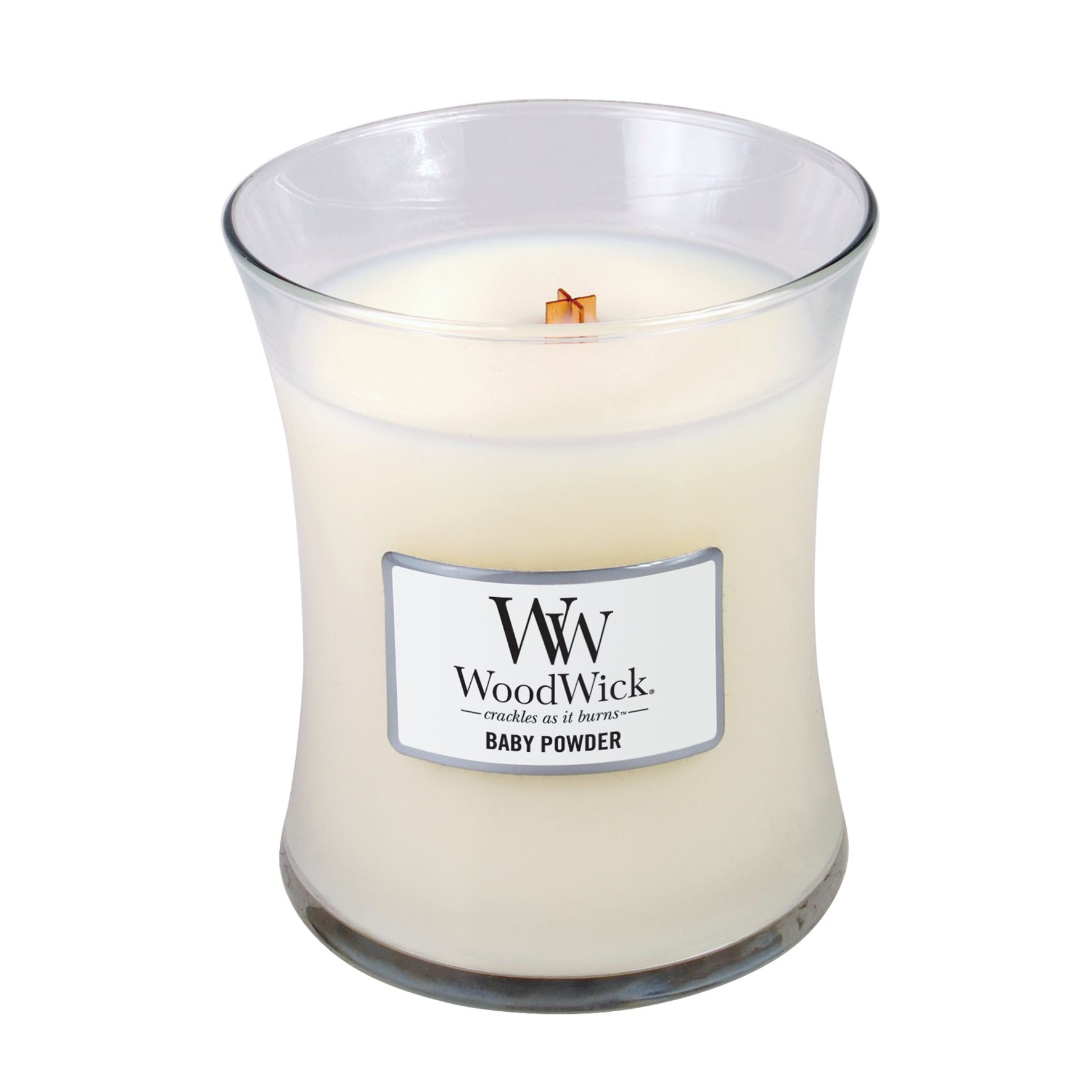 Woodwick Medium Jar Candles Various Fragrances Crackle Wick upto 100hrs