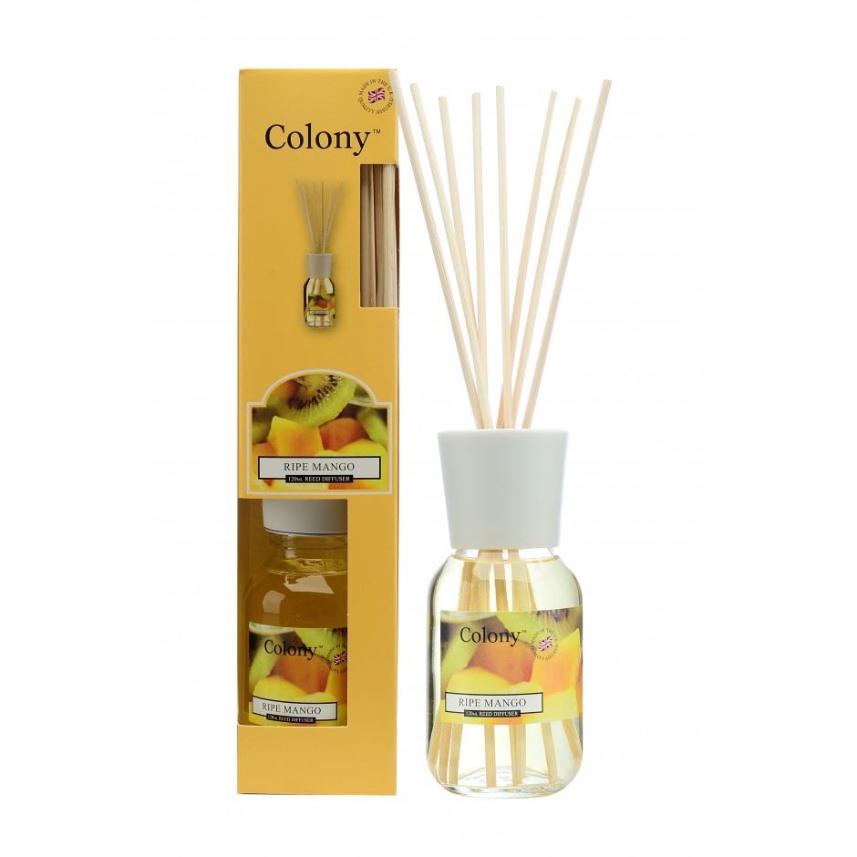 Wax Lyrical Colony Ripe Mango Reed Diffuser 120ml and Refill 250ml Options eBay