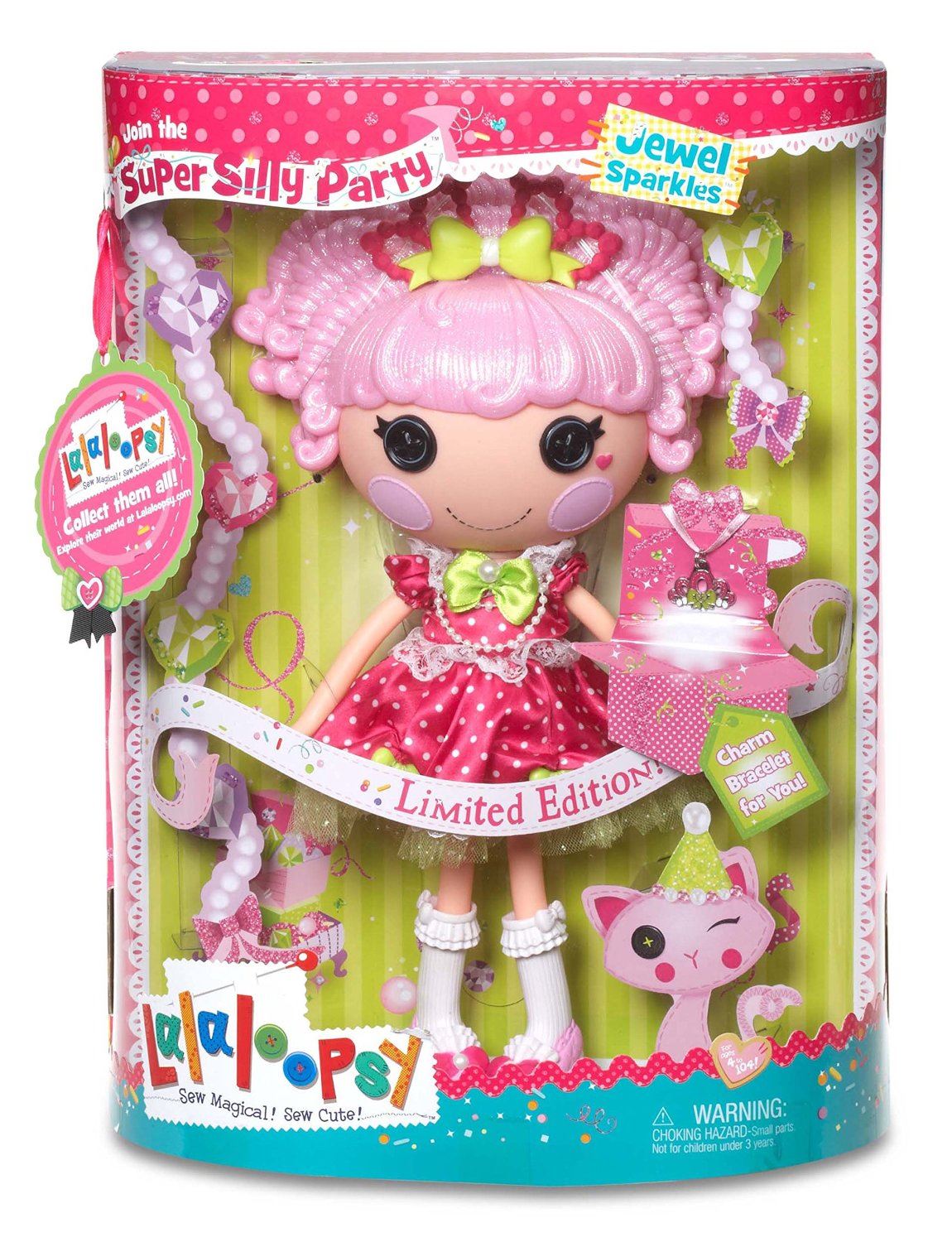 Lalaloopsy Super Silly Party Dolls, Mini Party Cake Mittens Crumbs