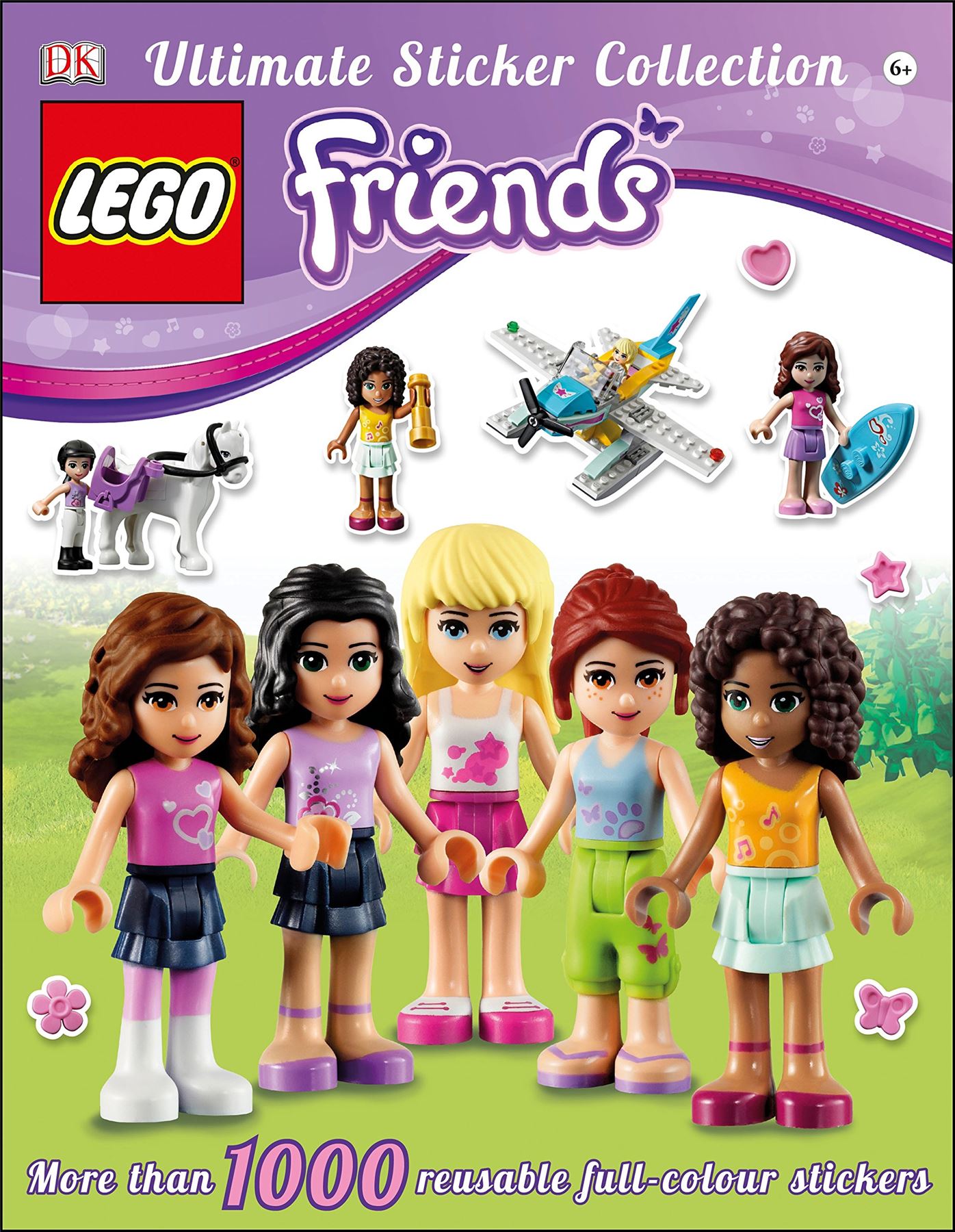 Lego Friends Stationery Pencil Case, Pencils, Stationery Set, Note