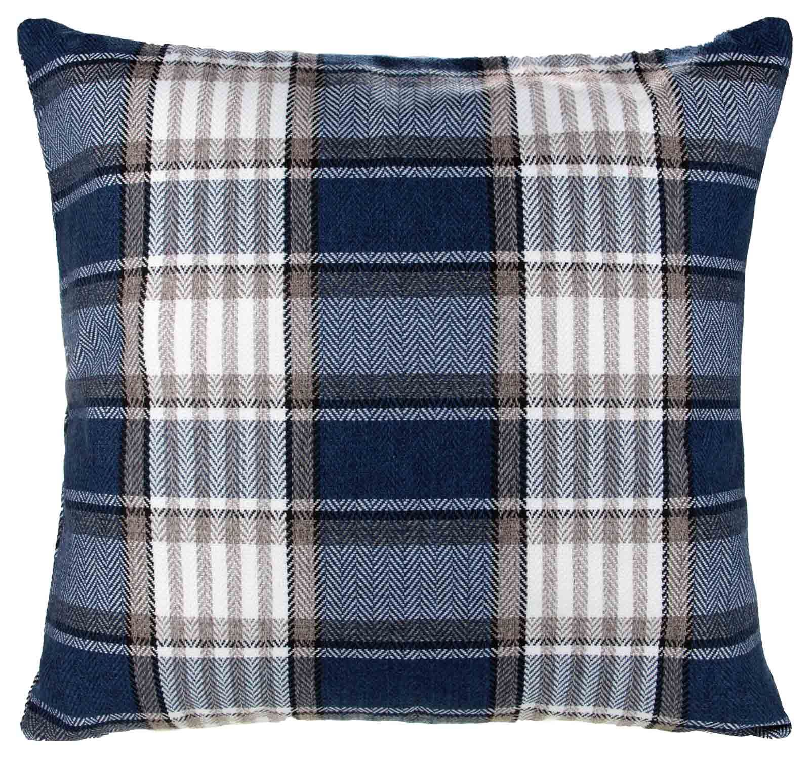 CARLYLE TARTAN PLAID CHECK CUSHION COVER 18