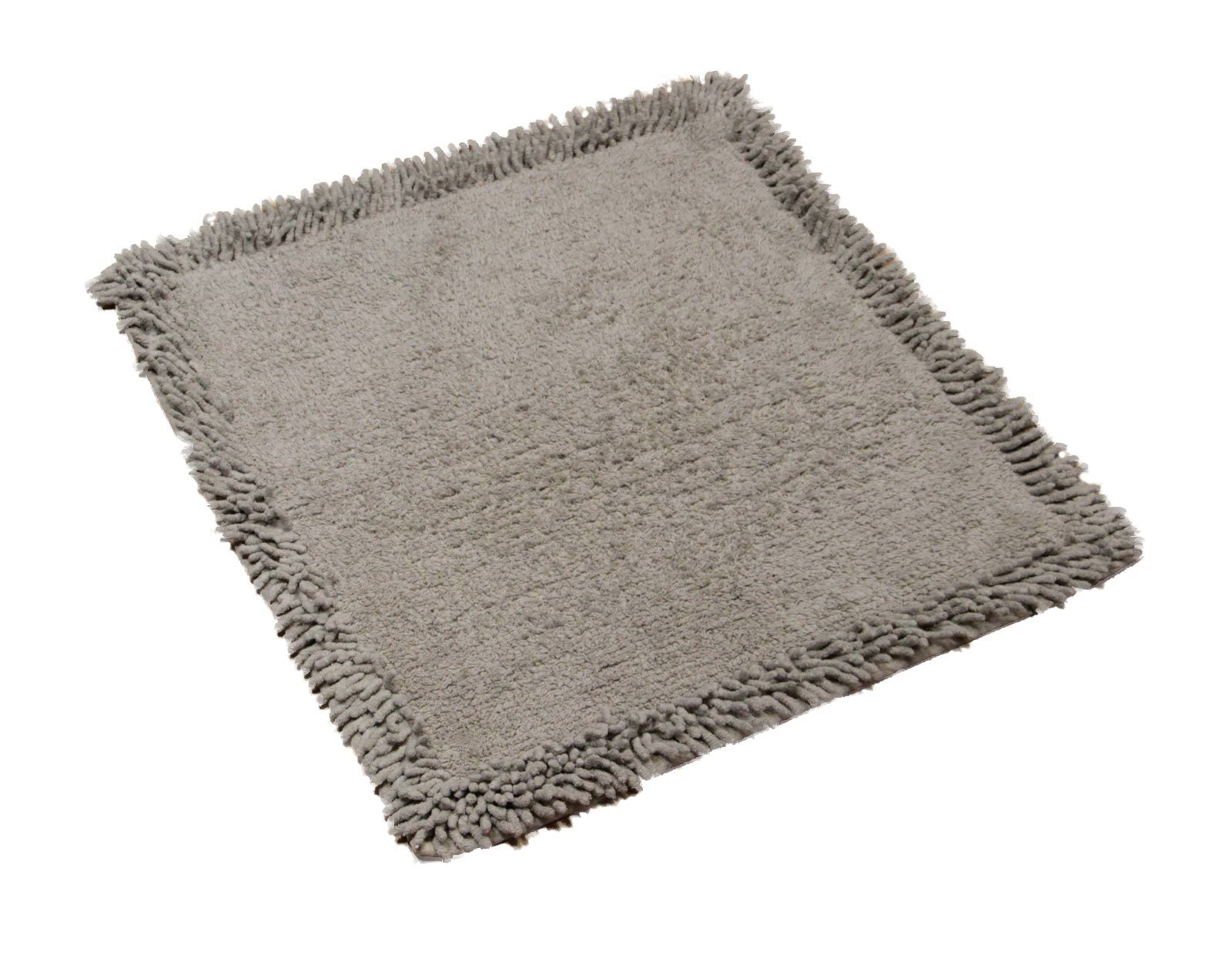 Square shaped bathroom rugs