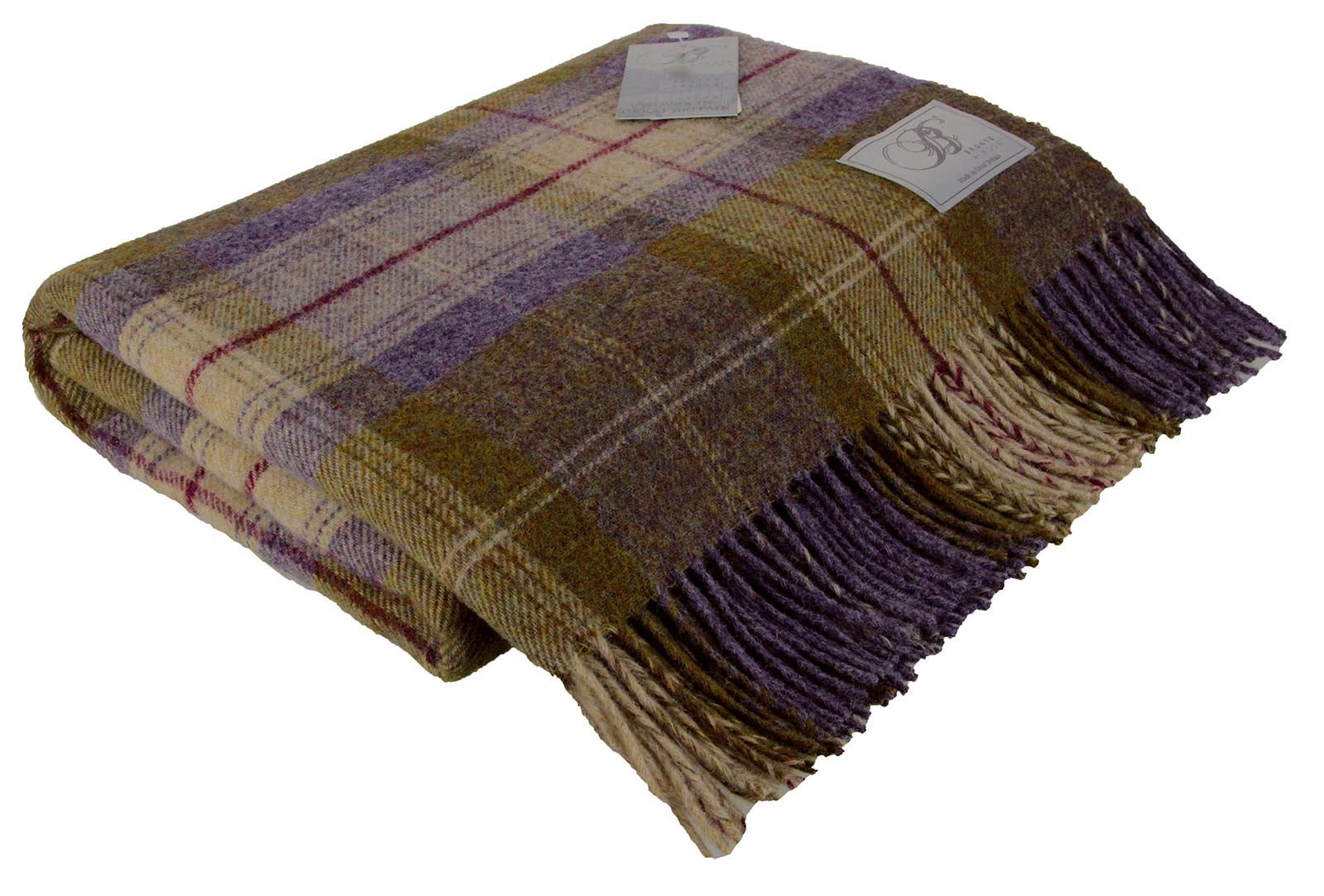 Bronte By Moon Wool Throw Blanket Tartan Check Spot Made In - Brontebymoonwoolthrowblankettartan bronte by moon wool throw blanket tartan check spot made in - brontebymoonwoolthrowblankettartan
