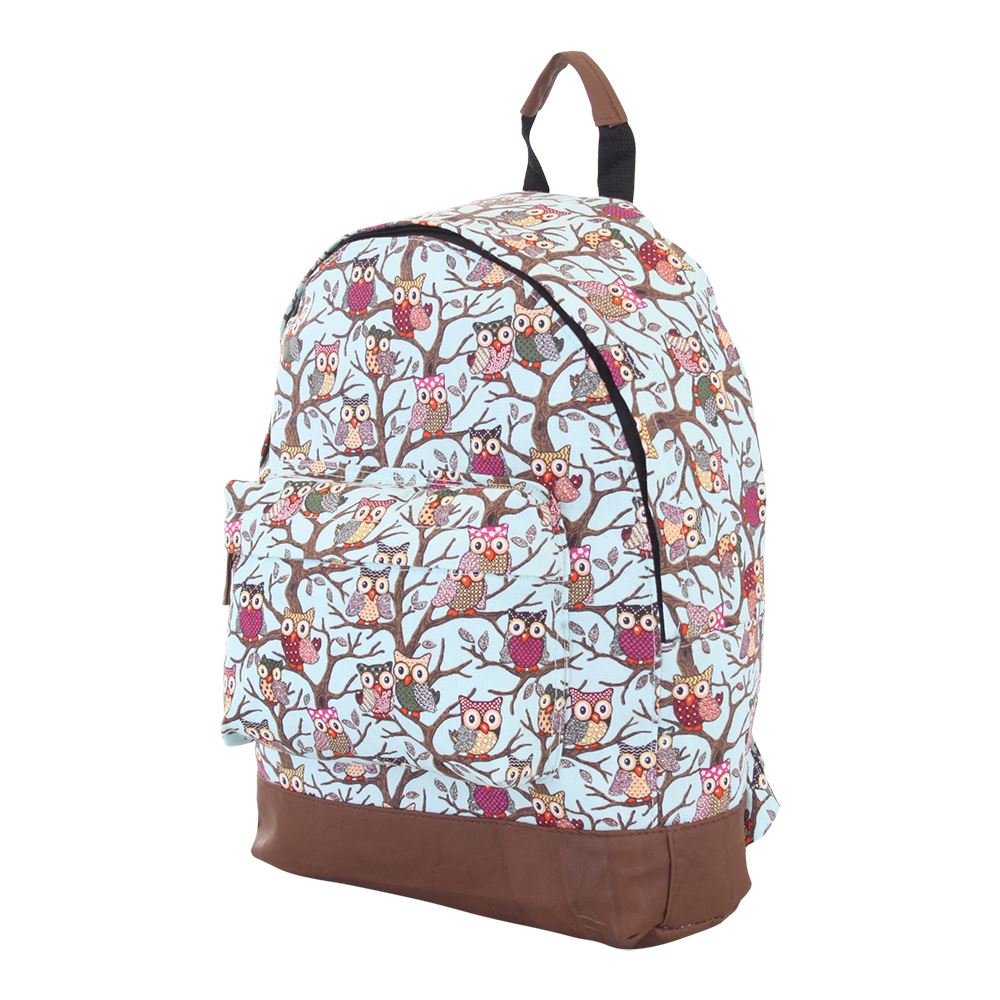 Mens Boys Girls Retro Designer Backpack Rucksack School Gym College