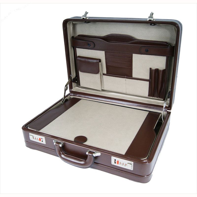laptop in a suitcase