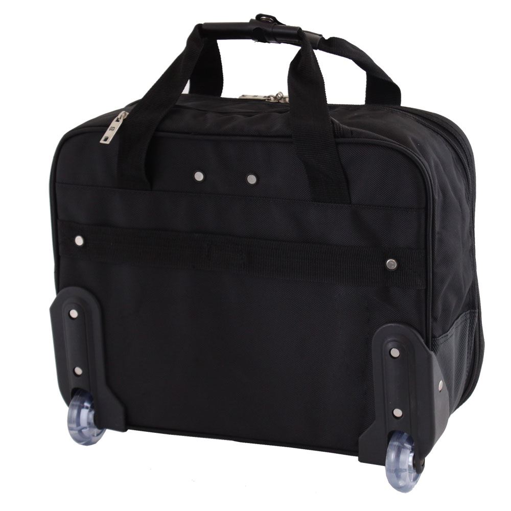 Wheeled Cabin Laptop Business Suitcase Briefcase Pilot Trolley Case