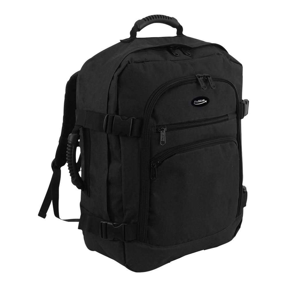 backpack on a plane